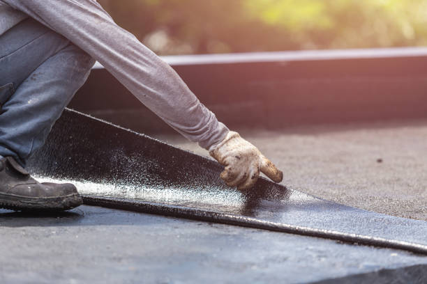 Professional Basement Waterproofing technician working in Port Monmouth, NJ